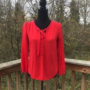 Levi’s host pick ⭐️ Red Long Sleeve Blouse